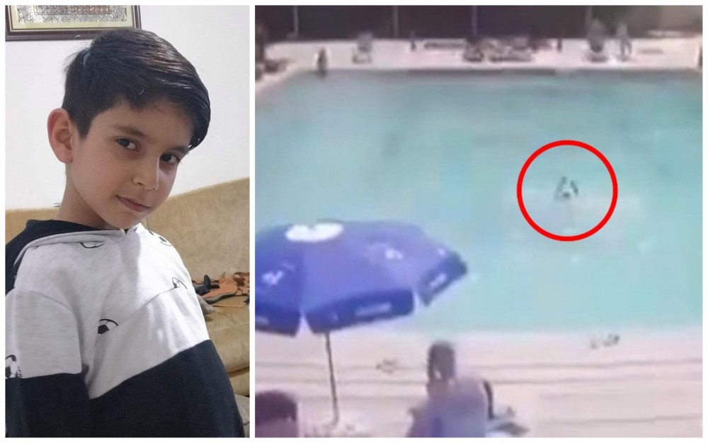 FOTO // Un băieţel a murit înecat în piscină, chiar în faţa părinţilor